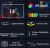 Przenośny 14-calowy ekran rozszerzający do laptopów FHD z Podgląd zdjęcia produktu 3