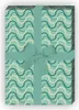 Vintage Wellen Geschenkpapier mit leichten Retro Linien, Produktbild-Vorschau 1