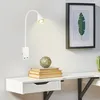 Lampa na čítanie Briloner Justra, otočná, 2 porty USB, Náhľad obrázku produktu 6