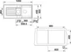 BLANCO ZIA 6 S, 365 x 450 mm, 19 cm, 170 x 263 mm, 100 cm, Produktbild-Vorschau 10