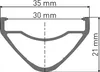 Felge DT Swiss EX 511 29" 622x30mm, 28 Loch Produktbild-Vorschau 1