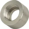 A close-up view of a metal nut with internal threading. Anteprima dell’immagine prodotto