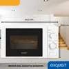 Exquisit Mikrowelle MW 900-030 weiss | 700 W | Garraum 20 l Produktbild-Vorschau 7
