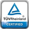 A certification mark from TÜV Rheinland. Produktbild-Vorschau