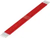 A set of red knitting needles on a white background. Produktbild-Vorschau