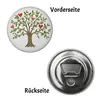 Lebensbaum Magnet mit Flaschenöffner rund Produktbild-Vorschau 2