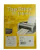 Top Stick 8697, Weiß, Selbstklebendes Druckeretikett, A4, Produktbild-Vorschau 7