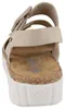 Rieker Sandalen Plat  Sandalen Plat - beige - Maat 40 Voir les images du produit 15