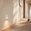 LED Wandeinbauleuchte mit PIR-Sensor Olite 3000K Weiß Produktbild-Vorschau 2