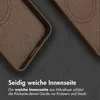 Accezz Vintage Leather Magsafe Backcover per Samsung Galaxy Anteprima dell’immagine prodotto 5
