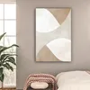 Leinwand Bilder 80x120 cm - Japandi - Beige, Bild Modern, Produktbild-Vorschau 2