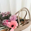 Jute Tasche Erzieherin mit Herz bedruckt, Jutetasche M Produktbild-Vorschau 2