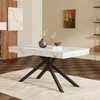 Ausziehbarer Esstisch,140/180*80 cm,geeignet für 6-8 Produktbild-Vorschau 4