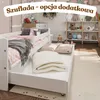 Łóżko dziecięce Ania z barierką i stelażem | 160x80 cm | Podgląd zdjęcia produktu 6