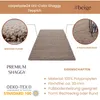 Carpetsale24 Hochflor Teppich Uni Einfarbig Modern Shaggy Produktbild-Vorschau 3
