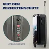 MuchoWow® Koffer Handgepäck Trolley Rollkoffer Kleine Produktbild-Vorschau 3