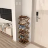 6 Tier Vertikales Schuhregal klein,Schmales Produktbild-Vorschau 2
