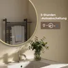 S'AFIELINA LED Badezimmerspiegel Rund Ø70 cm, Goldener Produktbild-Vorschau 11