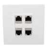 Piastra a parete Ethernet Cat 6, da presa a presa a 4 Anteprima dell’immagine prodotto 2