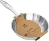 Shiori Edelstahl 304 Bratpfanne unbeschichtet Induktion 20 Produktbild-Vorschau 2