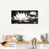 ARTland Glasbild Zwei Lotusblumen auf dem Wasser Größe: Produktbild-Vorschau 5