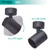 Oktaplex lampa sufitowa czarna GU10 reflektor sufitowy 1 Podgląd zdjęcia produktu 2