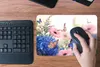 MuchoWow® Mauspad Mousepad Schmetterlinge - Blumen - Produktbild-Vorschau 4