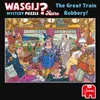 Jumbo Wasgij Retro Mystery 9 - Le vol du grand train ! Voir les images du produit 4