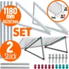2x PV Halterung 118cm Solarpanel Solarmodul 0°-90° Produktbild-Vorschau 1