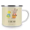 Mr. & Mrs. Panda Teetasse Ostern Freundschaft - Blumig - Produktbild-Vorschau 3