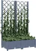 vidaXL Garten-Pflanzgefäß mit Spalier Blaugrau 80 x 40 x Produktbild-Vorschau 7