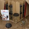 zestaw 50 szklanek 230 ml HOCH To 66 z czarną pokrywką i Podgląd zdjęcia produktu 4