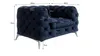 S-STYLE MÖBEL - Chesterfield Sessel Cleo mit Silber Metall Produktbild-Vorschau 2