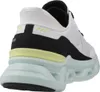 Rear view of a white Skechers sneaker. Voir les images du produit