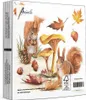 Ambiente Servietten 33cm Eichhörnchen Nüsse Produktbild-Vorschau 3