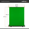 Walimex pro zwijane tło panelowe zielone 165 x 220 cm, Podgląd zdjęcia produktu 5