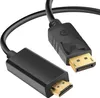 Kabel DisplayPort - HDMI Akyga AK-AV-05 1.8m Podgląd zdjęcia produktu 4