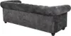 riess-ambiente Chesterfield 3-Sitzer Sofa 205cm grau Samt Produktbild-Vorschau 14