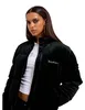 Juicy Couture Margo Juicy Velour Puffa Jacket ZWART L Productafbeelding-voorbeeld 4