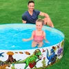 Bestway® Fill 'n Fun™ Planschbecken Dinosaurier, Ø 183 x 38 Produktbild-Vorschau 4