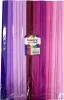 A package of rolled crepe paper in various shades of pink and purple. Produktbild-Vorschau