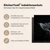 KitchenYeah© Herdabdeckplatte Katze - Licht - Schwarz , Produktbild-Vorschau 6