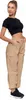 Damen Highwaist Bootcut Hose Locker Fallschirm Bequem Produktbild-Vorschau 6