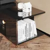SONNI TV-Schrank Schwarz Hochglanz 135x39x30cm mit Produktbild-Vorschau 9