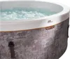 Close-up view of the top edge and side of an MSpa Whirlpool Cocoon hot tub. Náhled obrázku produktu