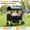 Faltbarer Kinderwagen für 2 mit Bettfunktion, 8-fach Produktbild-Vorschau 6