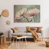 Muralo Leinwandbild Canvas für Schlafzimmer BLUMEN Pflanzen Produktbild-Vorschau 3