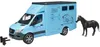 Bruder 02674 - Trasportatore di animali Mercedes Benz Anteprima dell’immagine prodotto 6