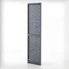 Ripiani forati in antracite: JOHNNY, 2 pezzi, 1800 x 20 x Anteprima dell’immagine prodotto 2