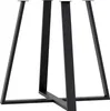 A set of black metal table legs. Produktbild-Vorschau